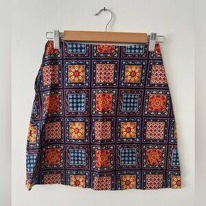 Mosaic Mini Skirt